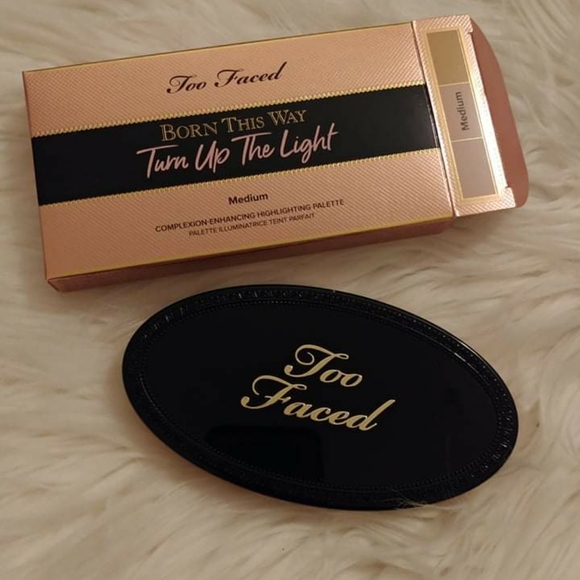 Too Faced Other - 💖FIRM! NWT TOO FACED BORN THIS WAY TURN UP THE LIGHT HIGHLIGHTER PALETTE